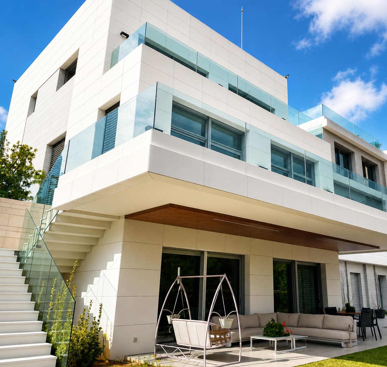 Villa terrace