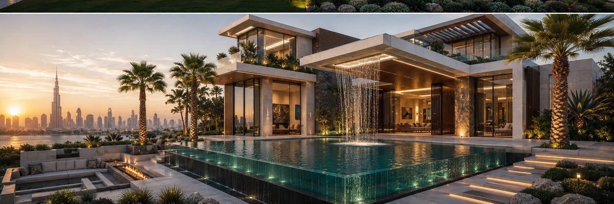 Private villa exterior