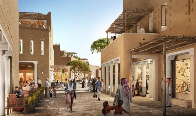 Diriyah Gate market street
