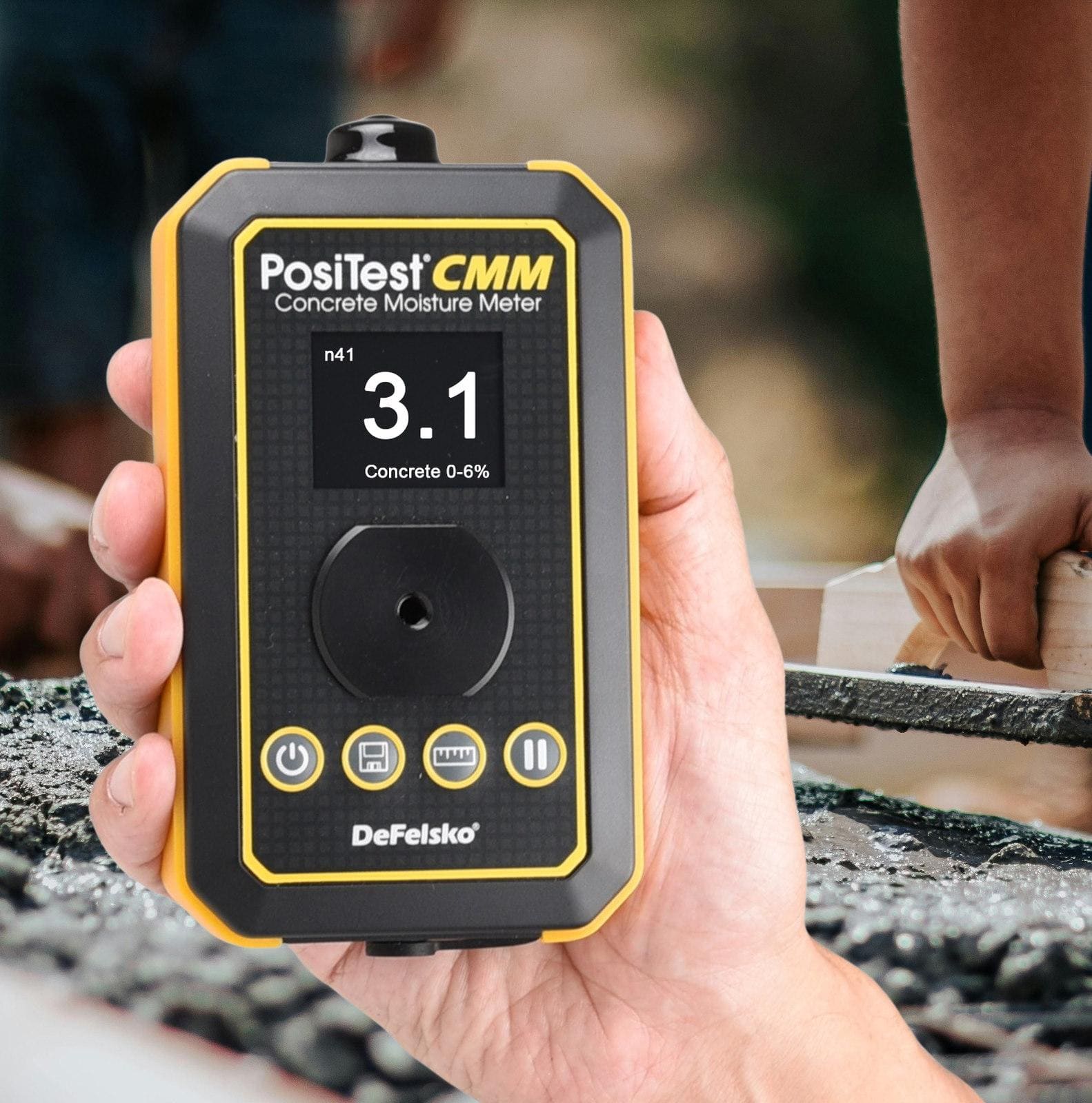 Concrete moisture assessment
